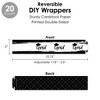 Big Dot of Happiness Black and White Grad - Best is Yet to Come - Graduation Party Favors and Cupcake Kit - Fabulous Favor Party Pack - 100 Pieces - 3 of 4