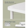 TV Stand for up to 50-inch TVs.Toolless assembly. Measuring 43 x 14 x 18 inches, it's a media center table with shelves. - 4 of 4