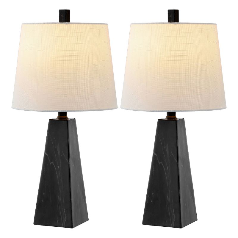 20.5" Owen Contemporary Resin Table Lamps (Includes LED Light Bulb) - JONATHAN Y, 1 of 10