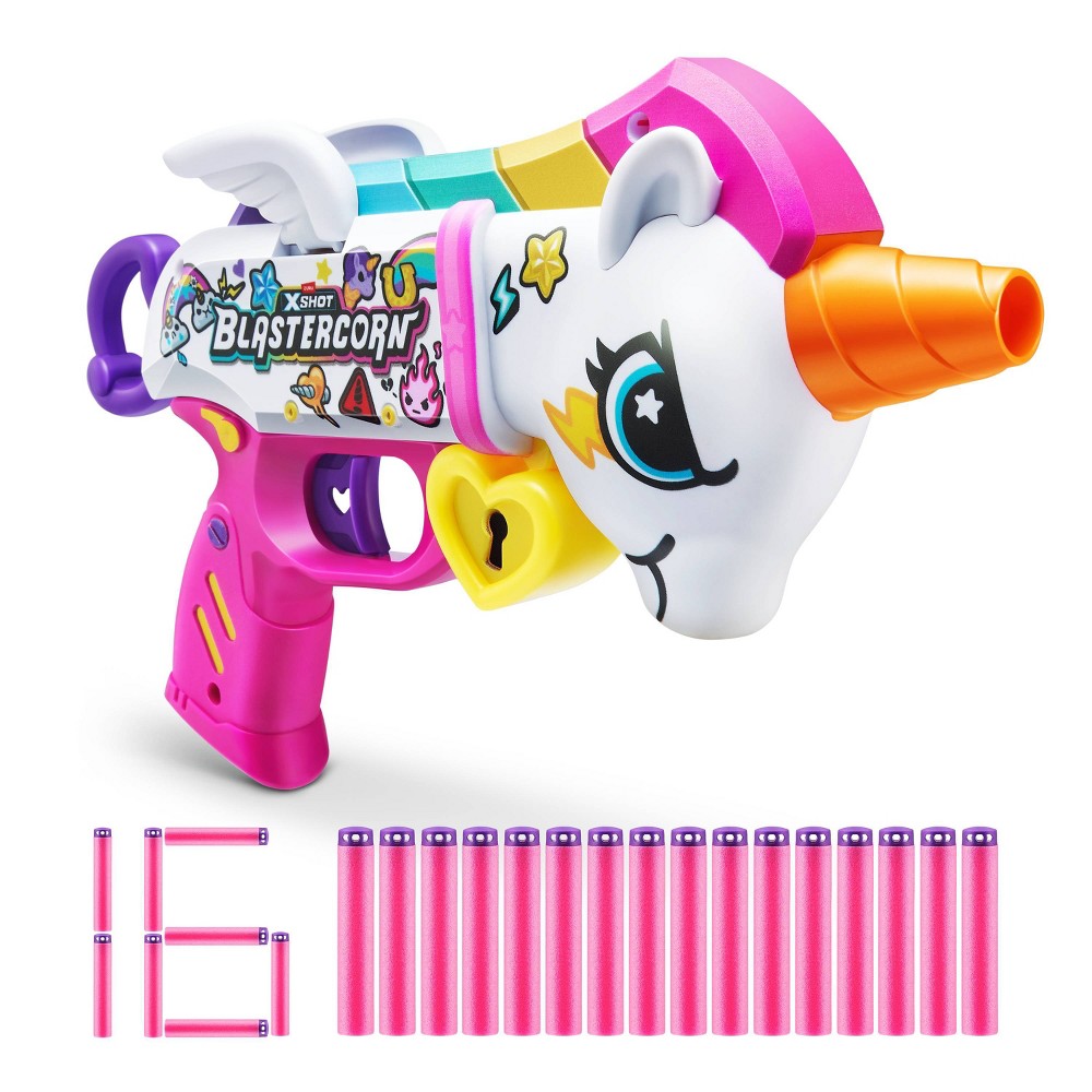 X-Shot Blastercorn Heartbreaker Blaster with 16 Darts