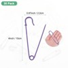 Unique Bargains Sewing Upholstery Spring Lock Blanket Bulk Large Safety Pins 30 Pcs - 3 of 4