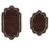 Allure Collection Cotton Tufted Set of 2 Bath Rug Set - Home Weavers - 2 of 4