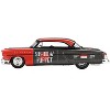 1954 Lincoln Capri Hot Rod "Shadow Puppet" Red and Dark Gray "MINI GT x MIZU Diecast 2024" 1/64 Diecast Model Car by Mini GT - 3 of 4