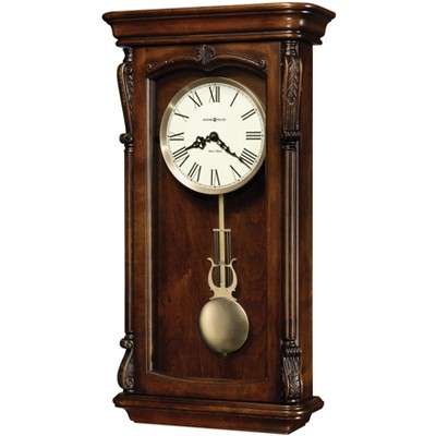 Howard Miller 625378 Howard Miller Henderson Wall Clock 625378 Hampton Cherry