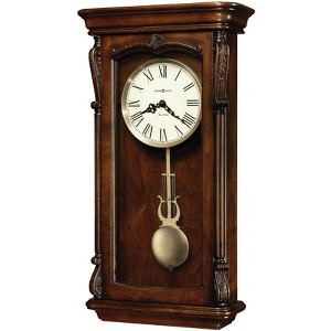Howard Miller 625378 Henderson Wall Clock 625378 Hampton Cherry - 1 of 3