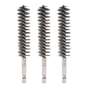Unique Bargains Stainless Steel Cleaning Tools and Accessories Durable 1/4 Inch Hex Bore Brushes - 1 of 4