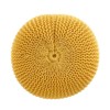 VisioGear Round Ottoman, Round Pouf Footrest Stool for Living Room, Yellow, 20"*20"*12" - 4 of 4