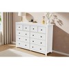 Modern 10-Drawer Dresser for Bedroom - Ample Storage Wide Chest of Drawers, Sturdy & Safe - 2 of 4