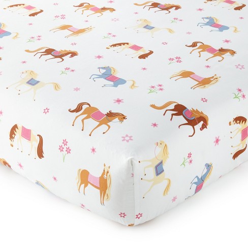 Wilkin 100% Cotton Fitted Crib Sheet - Baby - image 1 of 3