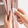 ROBOTIME Doll Furniture Wooden Doll Furniture Wardrobe, Doll Furniture Fits 16-18in, Gift for Boys Girls, Pink, 15.00"*9.40"*22.00" - 2 of 4