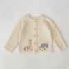 MyKids-Usa Autumn Arrival Baby Unisex Comfortable Animals Cartoon Embroidery Pattern Knitted Long Sleeves Cardigan - 2 of 4