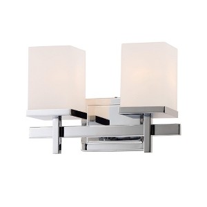 Maxim Lighting Tetra 2 - Light Vanity in  Polished Chrome - 1 of 4
