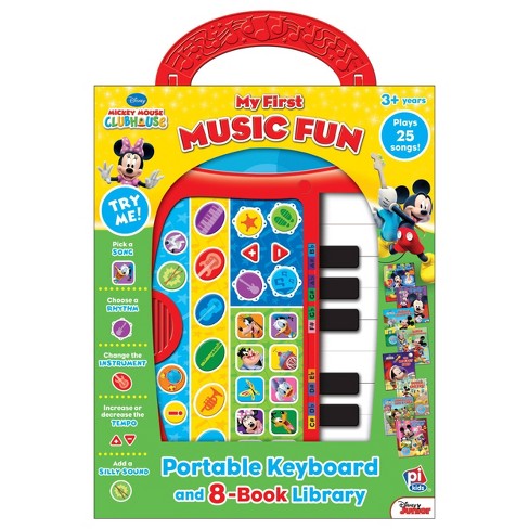 Mickey Mouse Clubhouse My First Music Fun Keyboard Composer & 8 Book  Library Boxed Set : Target