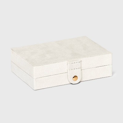 Two Drawer Organizer Jewelry Box - A New Day&#8482; Cream_1