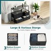 RISOKEYS Dresser for Bedroom with Fabric Drawers,TV Stand,Storage Cabinet,with Metal Frame and Wooden Top for Clothing, Closet,Guest Room, - 2 of 4
