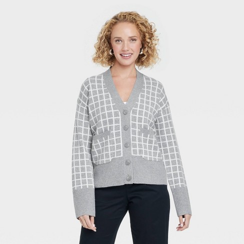 Light gray cardigan womens hotsell