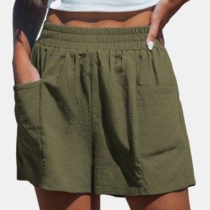 Women's Textured Shorts - Cupshe - 1 of 4