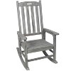 KTMBDW Oversized Rocking Chair, Outdoor Rocking Chair for Adults, All Weather Resistant Porch Rocker for Lawn Garden - 4 of 4