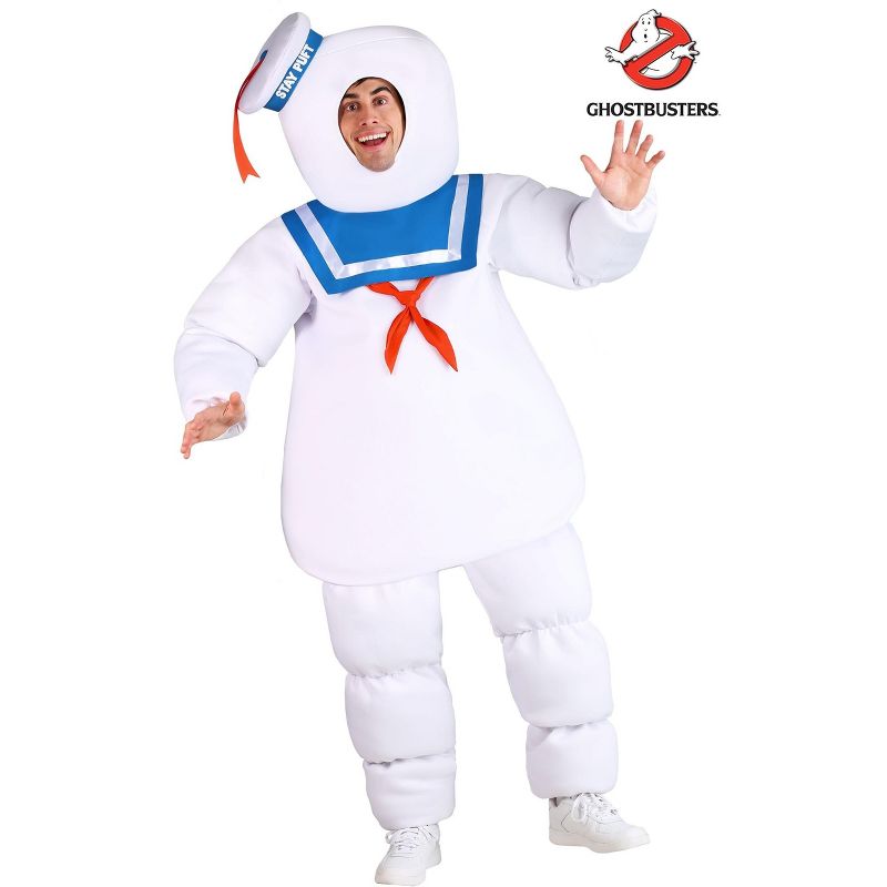 HalloweenCostumes.com Plus Size Ghostbusters Stay Puft Costume., 5 of 6
