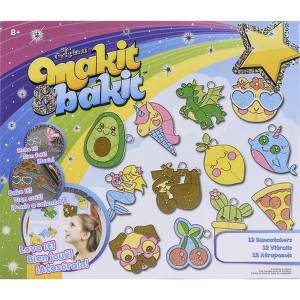 Colorbok Makit & Bakit Suncatcher Set 12/Pkg-Doorbuster 12"X14" Box - 1 of 2