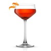 JoyJolt Bloom Stemmed Coupe Martini Glasses - Set of 2 Bar Glasses - 9.2 oz - 3 of 4