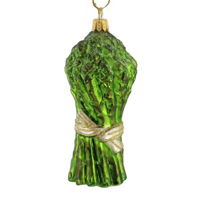 Holiday Ornament 4.75" Asparagus Green Vegetable  -  Tree Ornaments