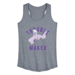 Women's - Disney Villains - Trouble Maker Graphic Racerback Tank - 1 of 4