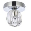 Elegant Lighting Eren 1 light chrome flush mount - 3 of 4