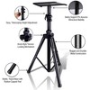 Pyle Dual Studio Monitor Speaker Stand Mounts, Universal Device Stands, Adjustable Height, Anti-Slip Pads, Tripod Base (Pair) - 4 of 4