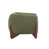 Christopher Knight Home Raymond Birch Wood Boucle Upholstered Club Chair - 4 of 4