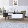Hamburg Coffee Table 2.0 , One Open Shelf, One Drawer - 3 of 4