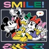 Men's - Disney - Mickey, Pluto, Minnie, Donald Duck, Goofy & Daisy Graphic Fleece Sweatshirt - 2 of 4