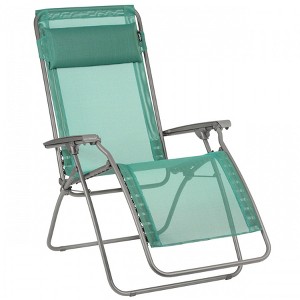 Lafuma R-Clip Batyline Iso Relaxation Patio and Poolside Zero Gravity Outdoor Lounge Recliner, Chlorophylle - 1 of 1