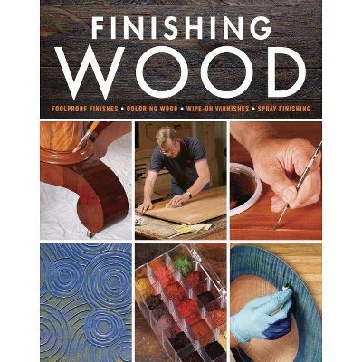 Finishing Wood - by  Editors of Fine Woodworking (Paperback)