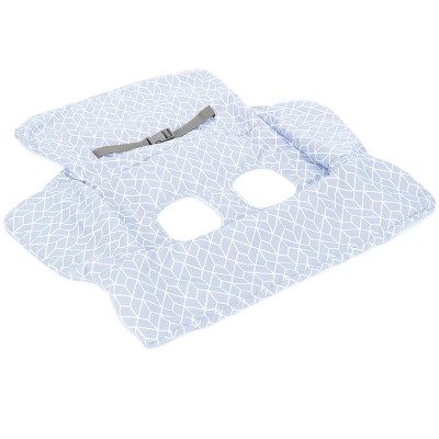 Image of Diono Shop 'n Go Cart Liner, Shopping Cart Cover for Baby, Machine Washable, Blue