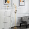Aukfa 67.3" Modern Tree Floor Lamp with 4 Adjustable Leaf-Shaped Lights – Minimalist Design for Bedroom, Living Room & Office - 4 of 4