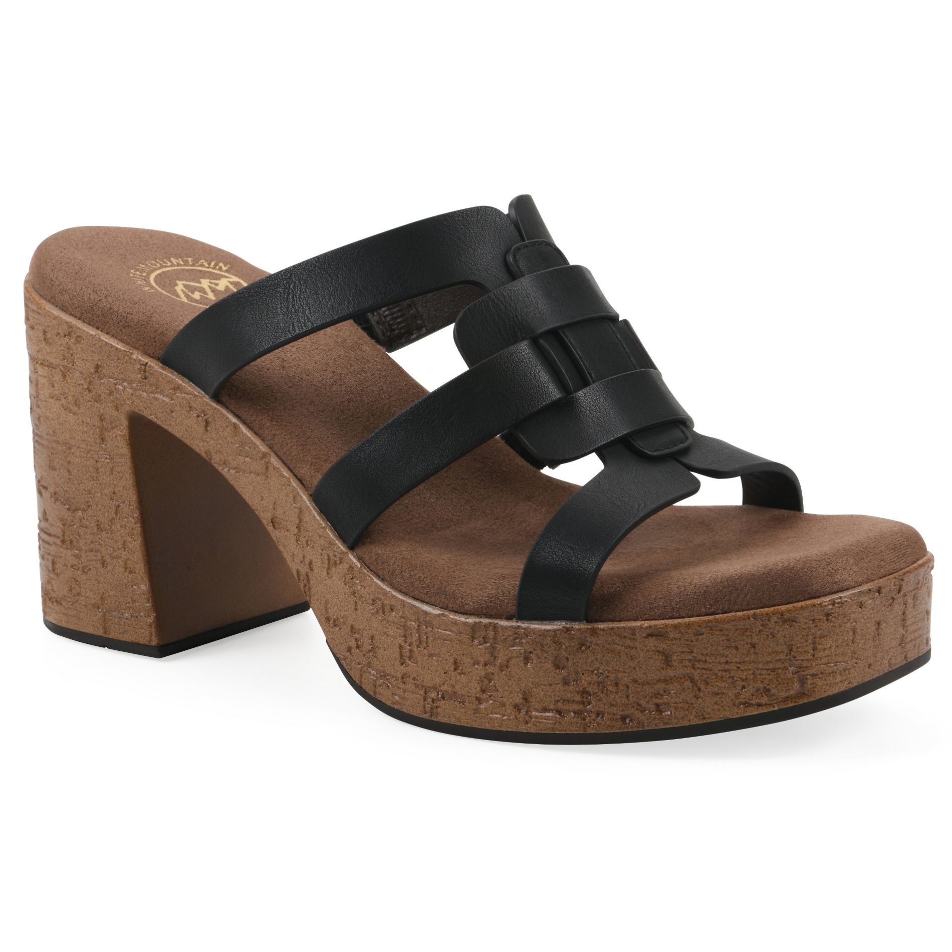 White Mountain Women's Barillo Platform Sandal