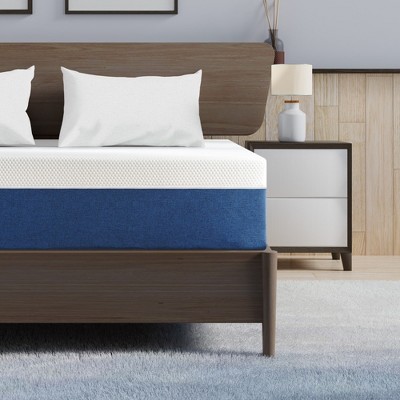 Twolike 10-Inch Memory Foam Mattress in a Box for Pressure Relief and Motion Isolation, Medium Firm Fast Rebound Mattress.