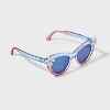Girls' Bluey Cateye Sunglasses - Blue - 2 of 3