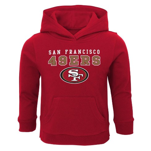 Nfl San Francisco 49ers Toddler Boys Touchdown Poly Fleece Hoodie Target