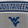 NCAA West Virginia Mountaineers Sleety Knit Cuffed Beanie: Acrylic, Pull-On, Adjustable - 3 of 3