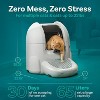 Petcove Self-Cleaning Cat Litter Box with Auto Safety Sensors, Smart APP Control, and Odor-Free Technology - Pink - 4 of 4