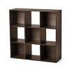 Racxily 11" 9-Cube Storage Organizer, 11in Shelf Opening, Bookcase, Display Shelf - 2 of 4