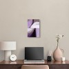 Art Remedy Fashion Fest Amethyst and Earth Combo Retro Abstract Wall Art Unframed - 2 of 4