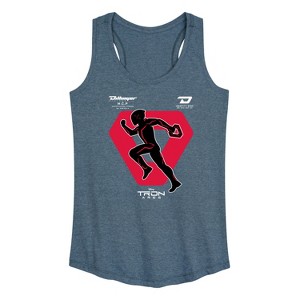 Women's - TRON Ares - Tron Runner Graphic Racerback Tank - 1 of 4