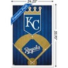 Trends International MLB Kansas City Royals - Logo 20 Framed Wall Poster Prints - 3 of 4