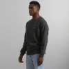 Men's Crew Neck Cotton Sweatshirt - 4 of 4