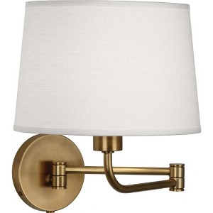 Robert Abbey Lighting Koleman - Light Swing Arm Lamp in  Aged Brass - 1 of 3