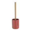 Evideco French Home Goods Stylish Toilet Brush and Holder Set with Natural Bamboo handle - 2 of 4