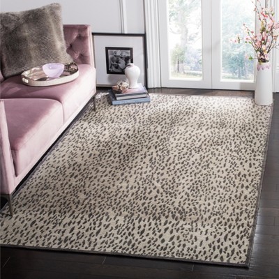 Marbella Light Gray and Dark Gray 8' x 10' Handwoven Wool Area Rug